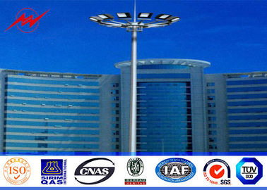 Cina 30meters power coating High Mast Pole with CCTV installation for airport lighting pemasok