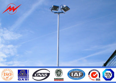 Cina Outdoor Hot Dip Galvanization High Mast Park Light Pole / High Mast lighting Tower pemasok