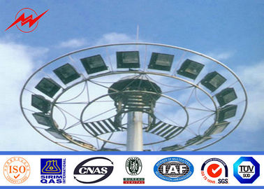 Cina Anti - Corrosion Round High Mast Pole with 400w HPS lights Bridgelux Chips pemasok