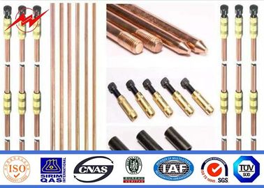 Cina 1/2&quot; 5/8&quot; 3/4&quot; Copperweld Ground Rod Maintaining Toughness OEM ODM pemasok