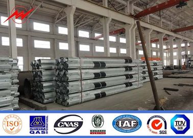 Cina 9m 11m Electrical Power Pole Customized For Power Transmission pemasok