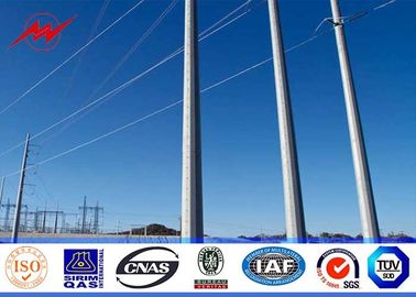 Cina Class Two 40FT Height Steel Electrical Power Pole 5mm Thickness For 69KV Transmission Distribution Application pemasok