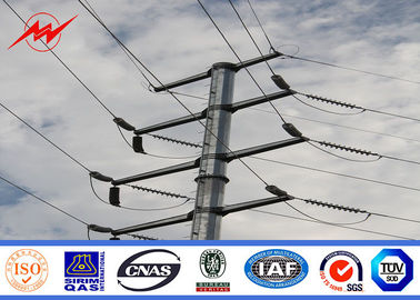 Cina 12m 800 Dan Electrical Power Pole For 33kv Transmission Line Project pemasok