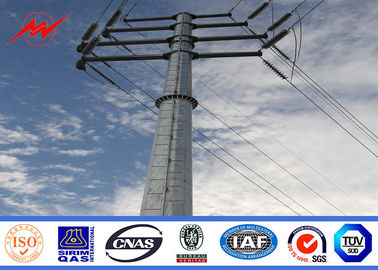 Cina 15m 1250 Dan Galvanized Steel Pole For Electrical Powerful Line pemasok