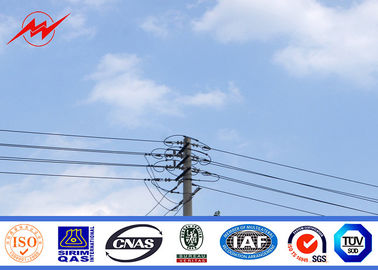 Cina 40FT Electrical Power Pole For Power Transmission Line Exported To Philippines pemasok