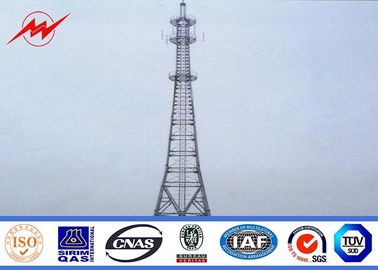 Cina 220 Kv Pipa Baja Galvanis Tube Mono Pole Tower 10m-200m Banyak Digunakan pemasok