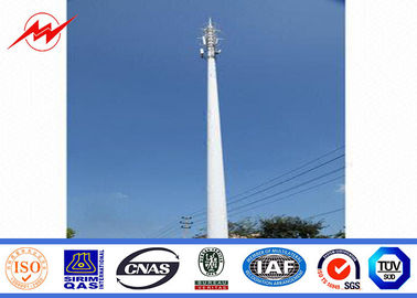 Cina Communication Distribution Mono Pole Tower Customized Tapered 90 FT - 100 FT pemasok