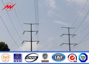 Cina Tapered Conical Power Distribution Poles For Electrical Distribution Line pemasok