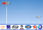 35m conical high mast pole for sports center light with lifting system pemasok