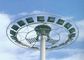 55m Hot dip galvanization ourdoor High Mast Pole for seaport lighting pemasok