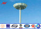 Outdoor 80M Galvanized Painting High Mast Pole with Lifting System pemasok
