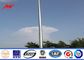30m multisided hot dip galvanized high mast pole with lifting system pemasok