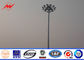 25M Height LED High Mast Pole with rasing system for stadium lighting pemasok