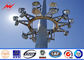 20 meters powder coating High Mast Pole including all lamps with auto rasing system pemasok