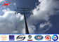 Conical 40ft 138kv Steel Utility Pole for electric transmission distribution line pemasok