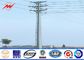 10M 2.5KN Steel Utility Pole Q345 material for Africa Electicity distribution power with galvanization pemasok