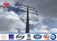 132KV Medium Voltage Galvanized Transmission Line Pole Anti Rust 3-15m pemasok