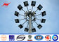Anti - Corrosion Round High Mast Pole with 400w HPS lights Bridgelux Chips pemasok