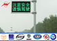 Safety Single Arm 5M Guiding LED Traffic Lights Signals For Highway pemasok