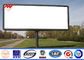 Multi Color Roadside Outdoor Billboard Advertising , Steel Structure Billboard pemasok