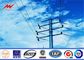 9m 11m Electrical Power Pole Street Light Poles For Africa Power Transmission pemasok