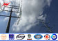 30M Ploygonal Metal Utility Poles High Voltage 132KV Transmisison Distribution Line pemasok