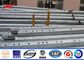 3mm Thickness NGCP Galvanized Steel Pole Yard Light Pole For Electricity Distribution pemasok