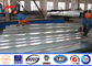 20m Power Galvanised Steel Poles Distribution Equipment Metal Utility Poles pemasok