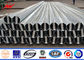 Q345 Galvanized 15M Electrical Power Pole For Power Transmission 1 - 36mm pemasok