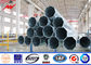 66 Kv Steel Electrical Power Pole / Transmission Pole High Steel Yield Strength pemasok
