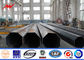 11.9M 25KN 5mm Thickness Steel Utility Pole For Electrical Power Transmission Line pemasok