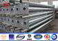 12 Sides 2.5KN Load 15m Galvanised Steel Poles Burial Type Galvanization Standard pemasok