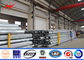 18m Power Transmission Line Steel Utility Pole Metal Utility Poles With Angle Steel pemasok
