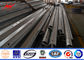 High Mast Galvanized Steel Pole Octagonal / Shockproof Steel Transmission Poles pemasok