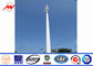 Communication Distribution Mono Pole Tower Customized Tapered 90 FT - 100 FT pemasok