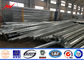 220KV 10-100M Hot Dip Galvanized Steel Tubular Pole Untuk Industri Listrik pemasok