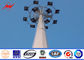 20m High Mast Tower Tubular Steel Monopole Communication Tower With Galvanization pemasok