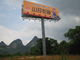 Baja galvanis Multi Color Roadside Outdoor Billboard Advertising setinggi 3M pemasok