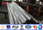 Transmission Line Hot Dip Galvanized Steel Power Pole 33kv 10m Electric Utility Poles pemasok