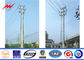 500kv Menara Transmisi Tenaga Listrik Tower / Steel Straight Pole pemasok