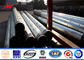 EN ISO 146 Hot Dip Galvanized Steel Utility Pole Untuk Jalur Distribusi Listrik pemasok