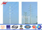 11KV38KV Hot Dip Galvanized Electric Power Pole, Octagonal Electric Utility Poles pemasok