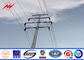 Tapered Conical Electrical Power Pole Untuk Proyek Jalur Distribusi pemasok