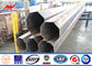 69kv Listrik Galvanized Steel Pole Untuk Jalur Distribusi Listrik pemasok