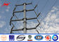 220kv Transmisi Tiang Pembangkit Listrik Tenaga Sirkuit Ganda Untuk Tower Tower Jalur Overhead pemasok