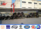 Galvanized Steel Tubular Pole Berat 9,5 Meter 110Kv Tenaga Listrik pemasok