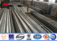 tiang listrik distribusi utilitas multi sisi baja galvanis untuk proyek listrik pemasok