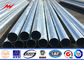 Listrik Bitumen Galvanized Steel Power Pole Dengan Bitumen Surface Treatment pemasok