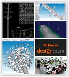 Jiangsu milky way steel poles co.,ltd lini produksi pabrik