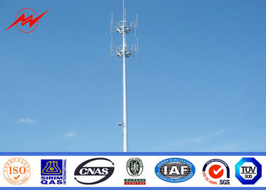 Cina Customized 100 FT Galvanized Mono Pole Tower untuk Distribusi Komunikasi pemasok